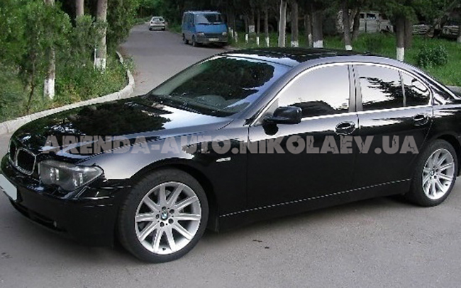 Аренда BMW 7 на свадьбу Николаев