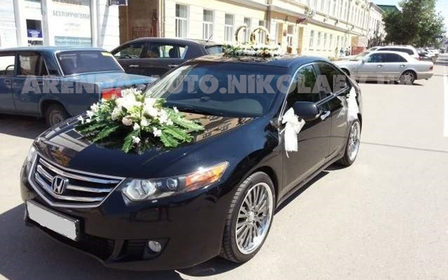 Аренда Honda Accord на свадьбу Николаев