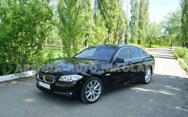 Аренда BMW 5 F10 на свадьбу Николаев
